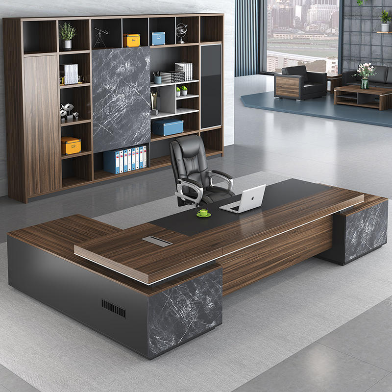 Home Office Work Table - Boss Executive Desks Home Modern Luxury