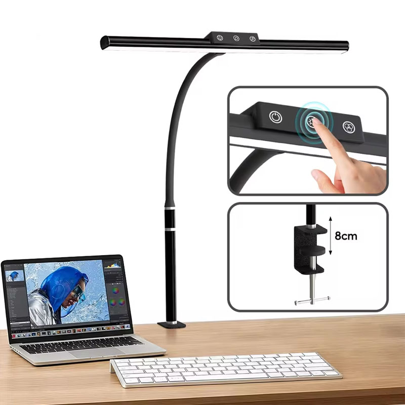 Desk Lamp Led - USB-Powered Clip Light LED Desk Lamp