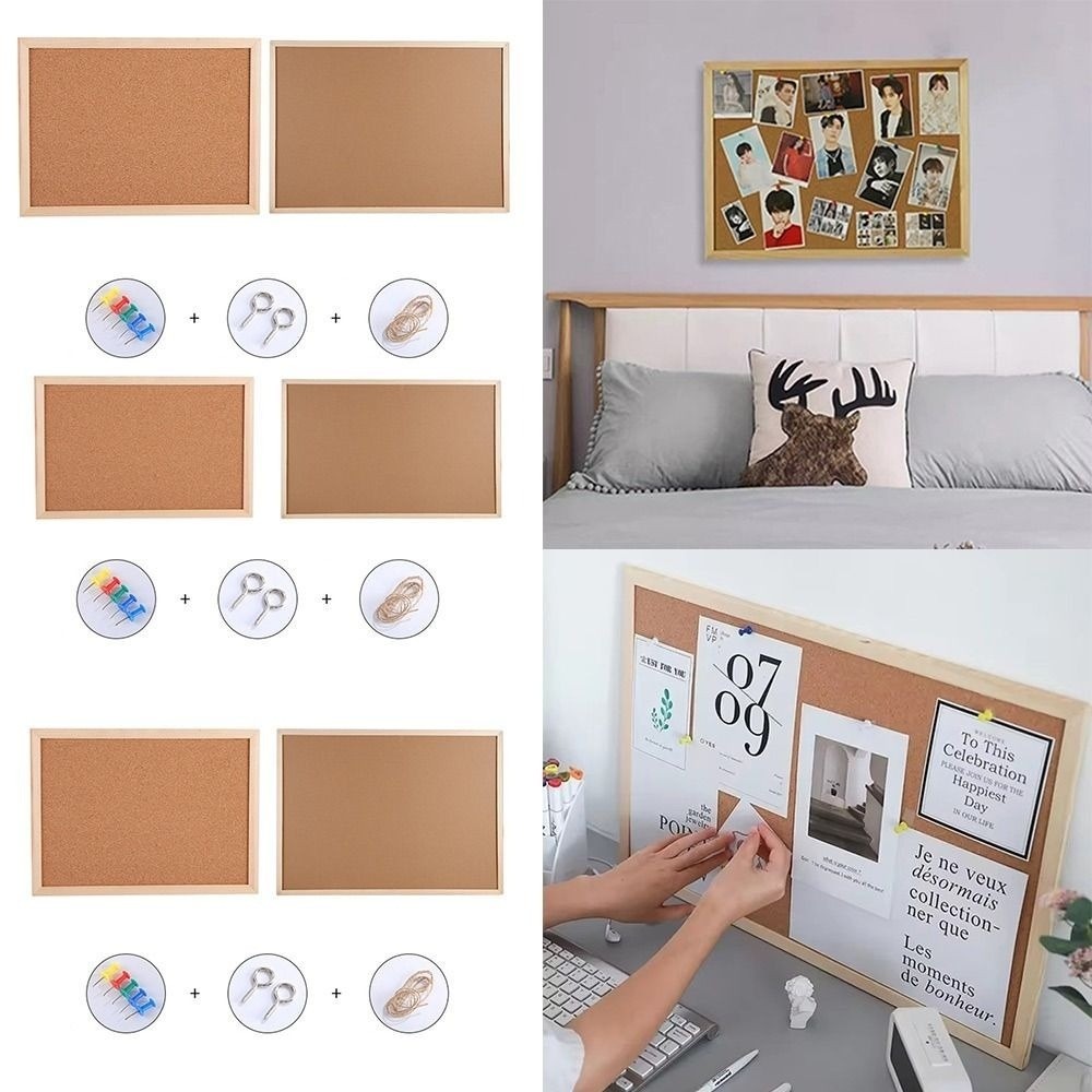 Letter Tray Desk - Home Decor DIY Cork Display Panel