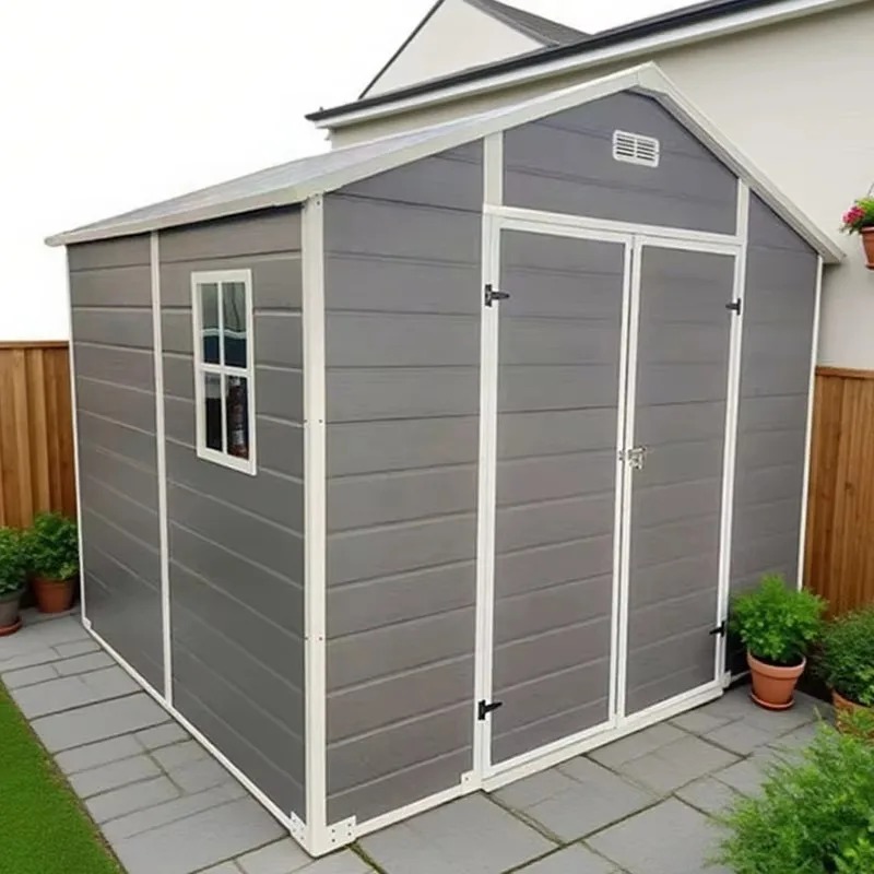 Home Office Shed - Rot-proof Plastic Shed Storage for Home