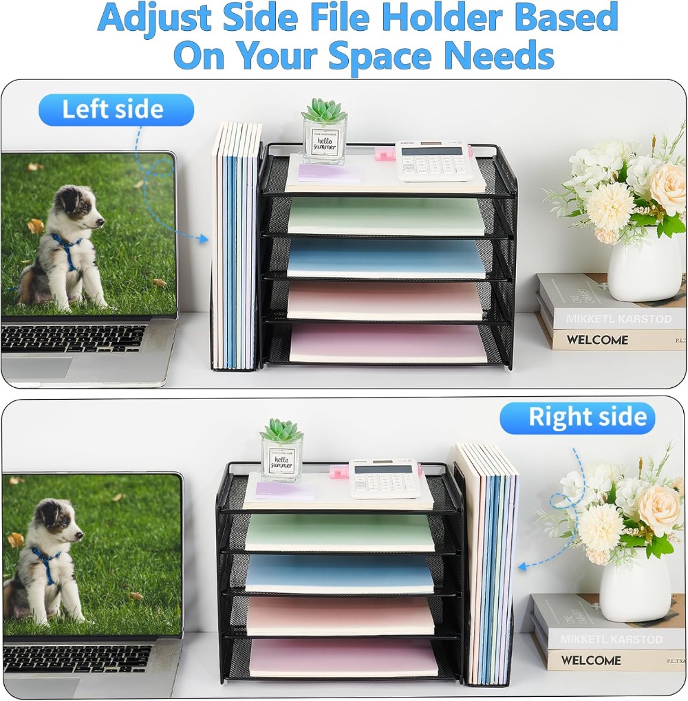 5-Tier Paper Organizer Letter  - Letter Tray Desk avis et prix
