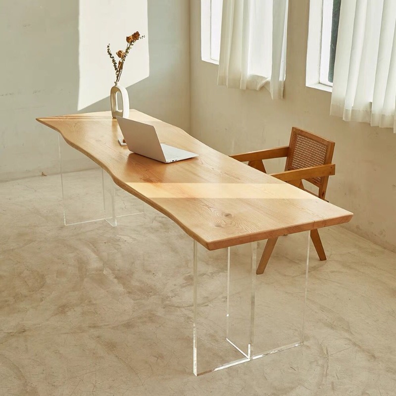 Nordic Solid Wood Acrylic Floa - Home Office Free avis et prix