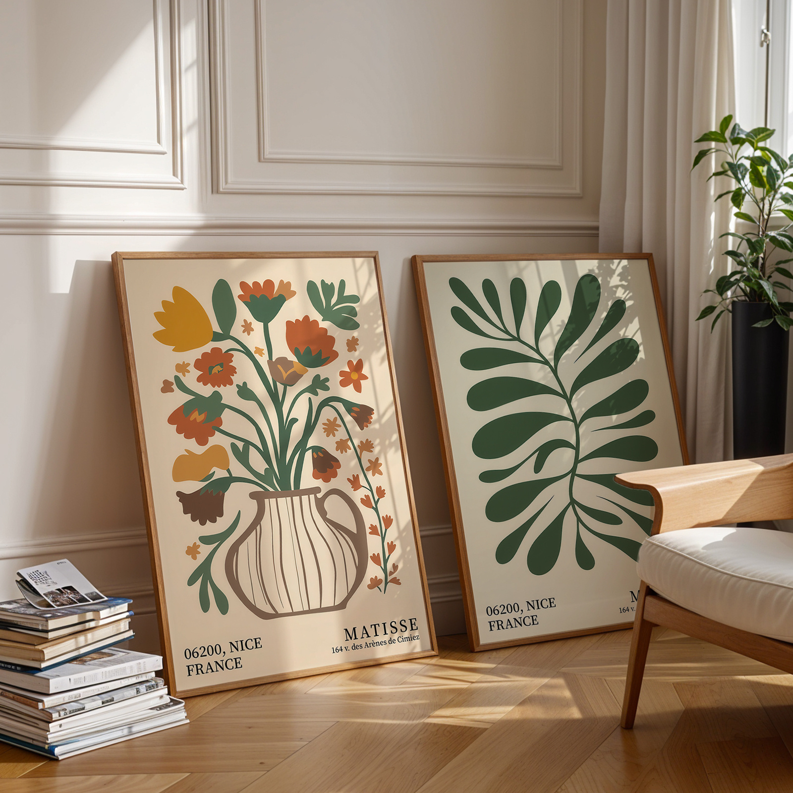 2pcs Green Bohemian Floral Can - Home Office For Two avis et prix
