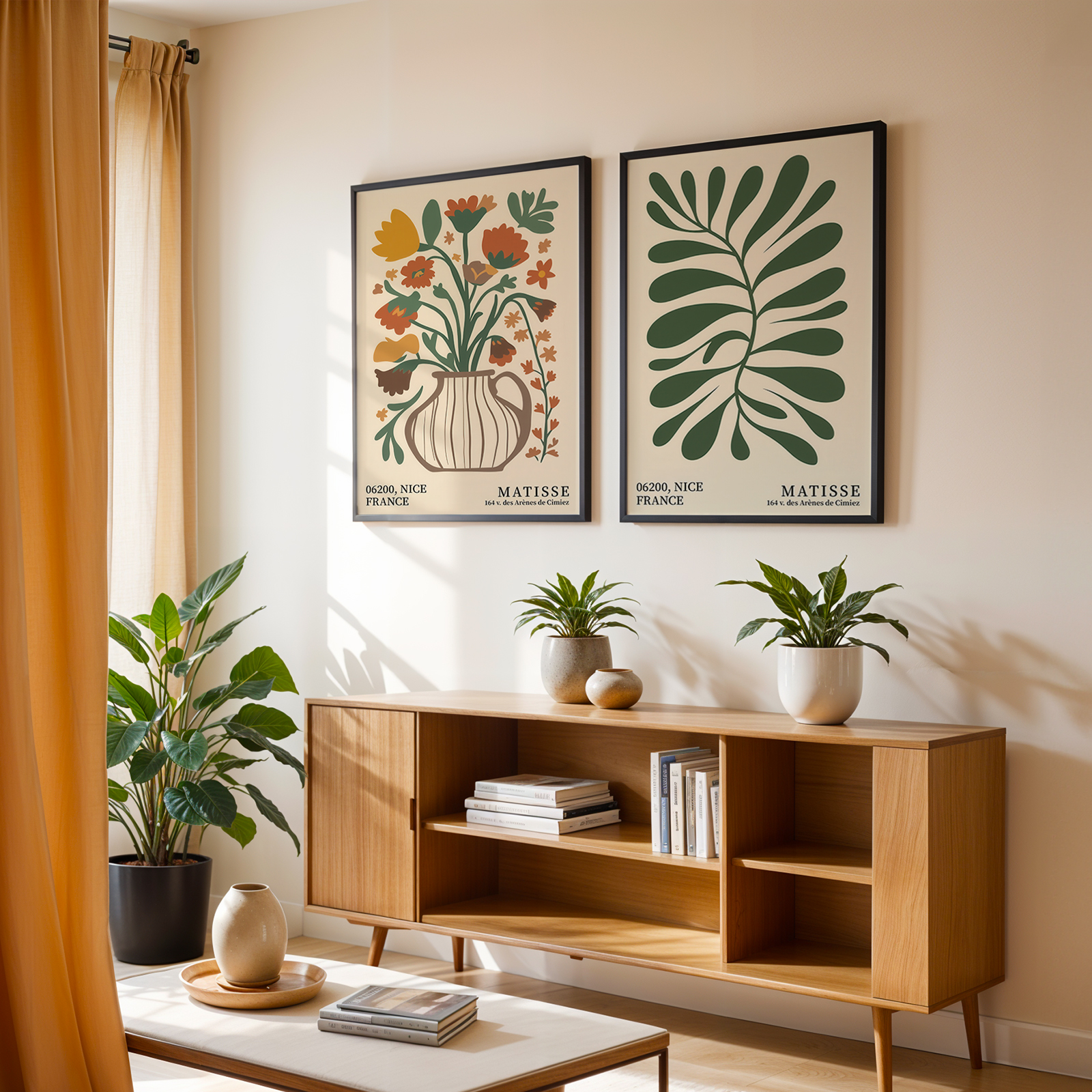2pcs Green Bohemian Floral Can - Home Office For Two avis et prix