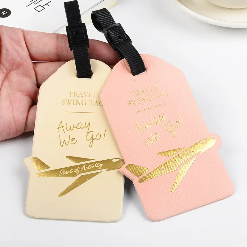 Portable Travel Luggage Tag PU - Letter Tray Desk avis et prix