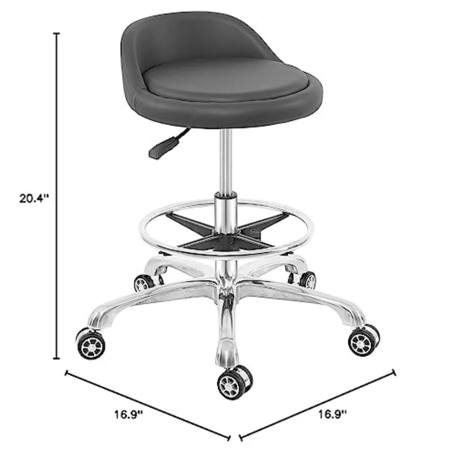 Rolling Stool Adjustable Draft - Home Office Free avis et prix