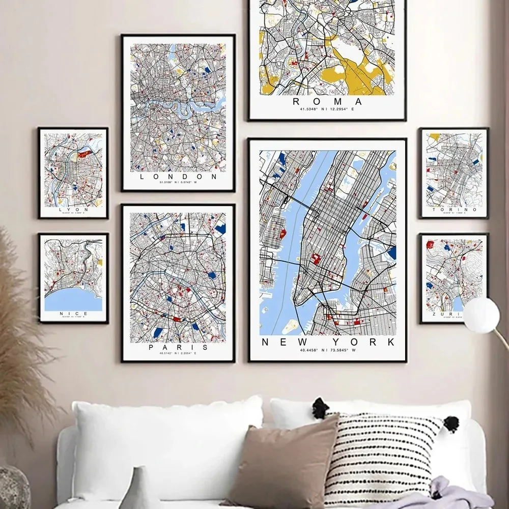 1pc Frameless New York London  - Home Office Of London avis et prix