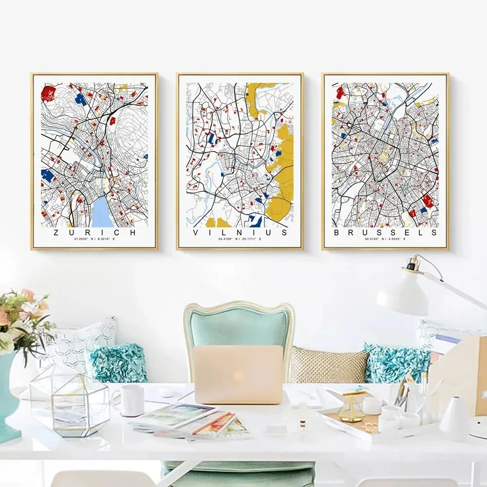 1pc Frameless New York London  - Home Office Of London avis et prix