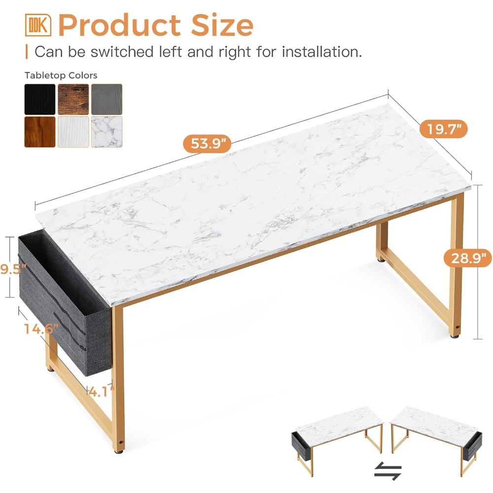 Computer Desk Large Office Des - Home Office Work Table avis et prix