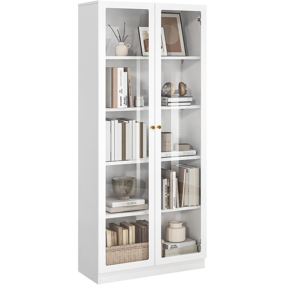 70.87 Tall Metal Bookshelf, 5- - Home Office Free avis et prix