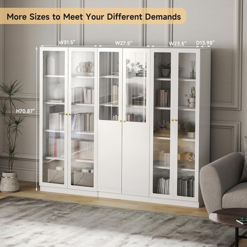 70.87 Tall Metal Bookshelf, 5- - Home Office Free avis et prix