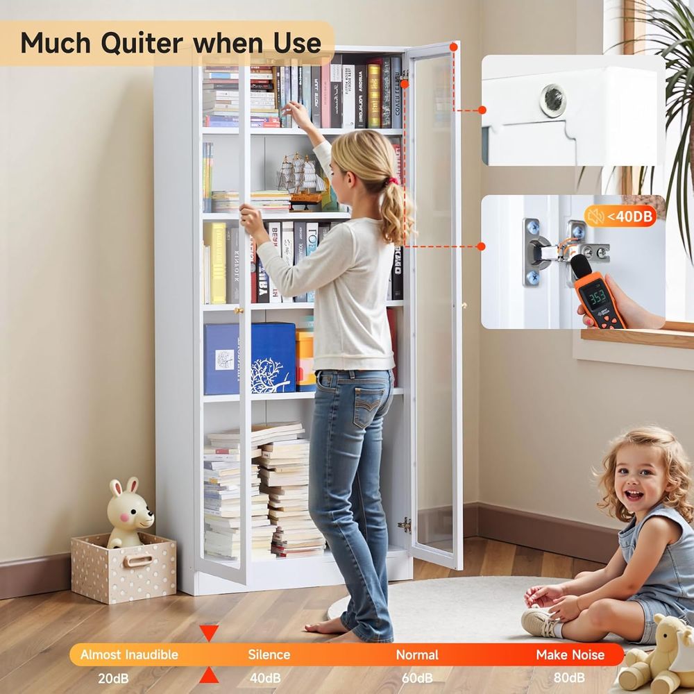 70.87 Tall Metal Bookshelf, 5- - Home Office Free avis et prix