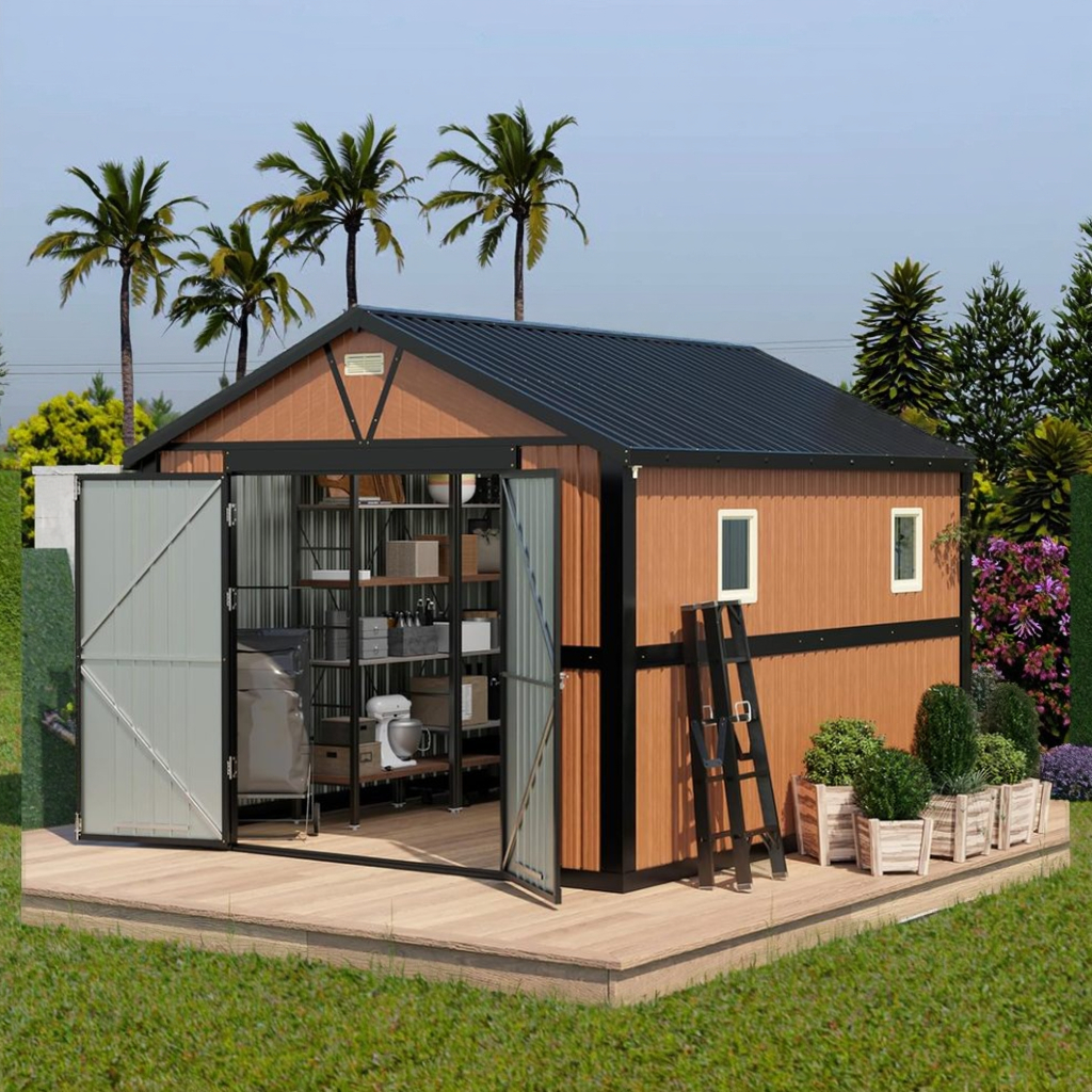 Outdoor oversized storage shed - Home Office Shed avis et prix