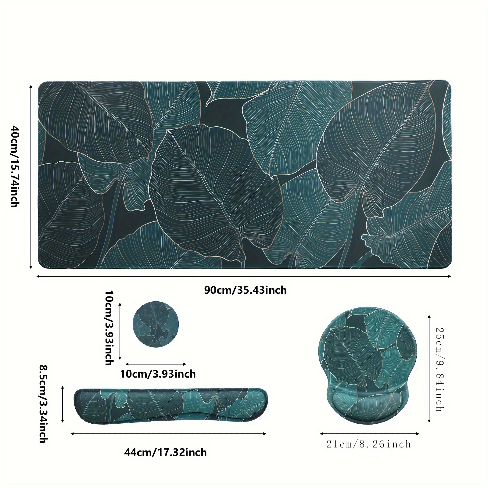 Large Rubber Desk Mouse Pad No - Home Office Trend avis et prix