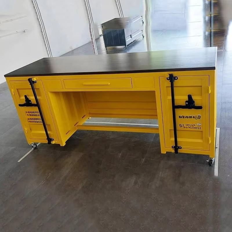 Industrial style computer desk - Home Office Work Table avis et prix