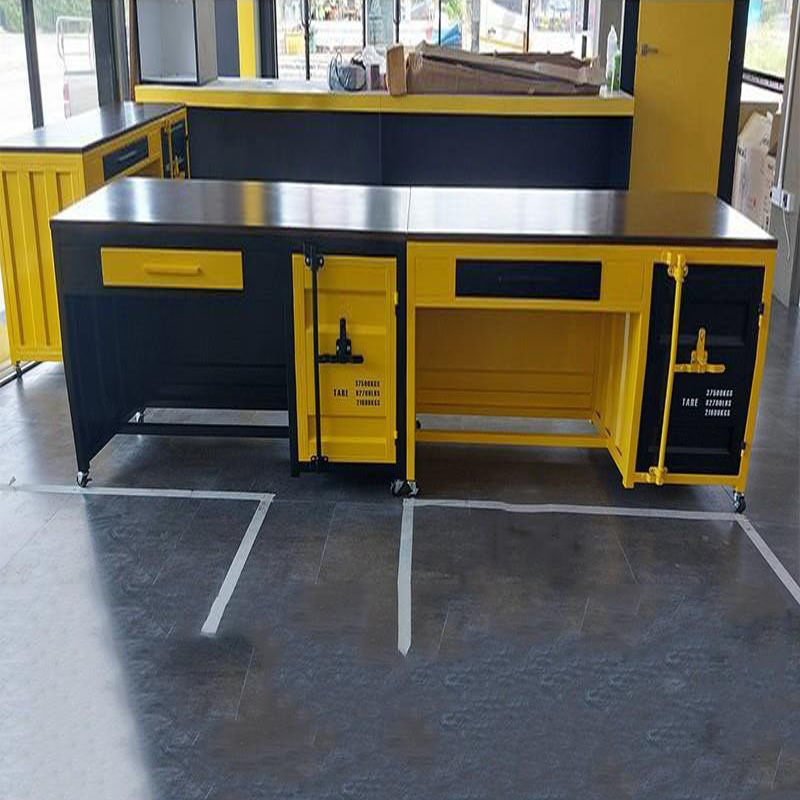 Industrial style computer desk - Home Office Work Table avis et prix