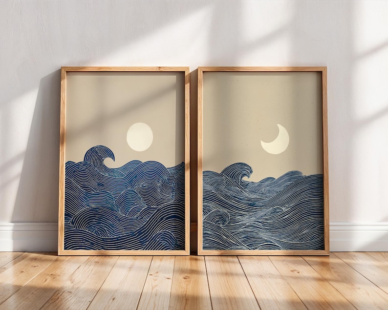 2pcs Japandi Minimalist Moon C - Home Office For Two avis et prix