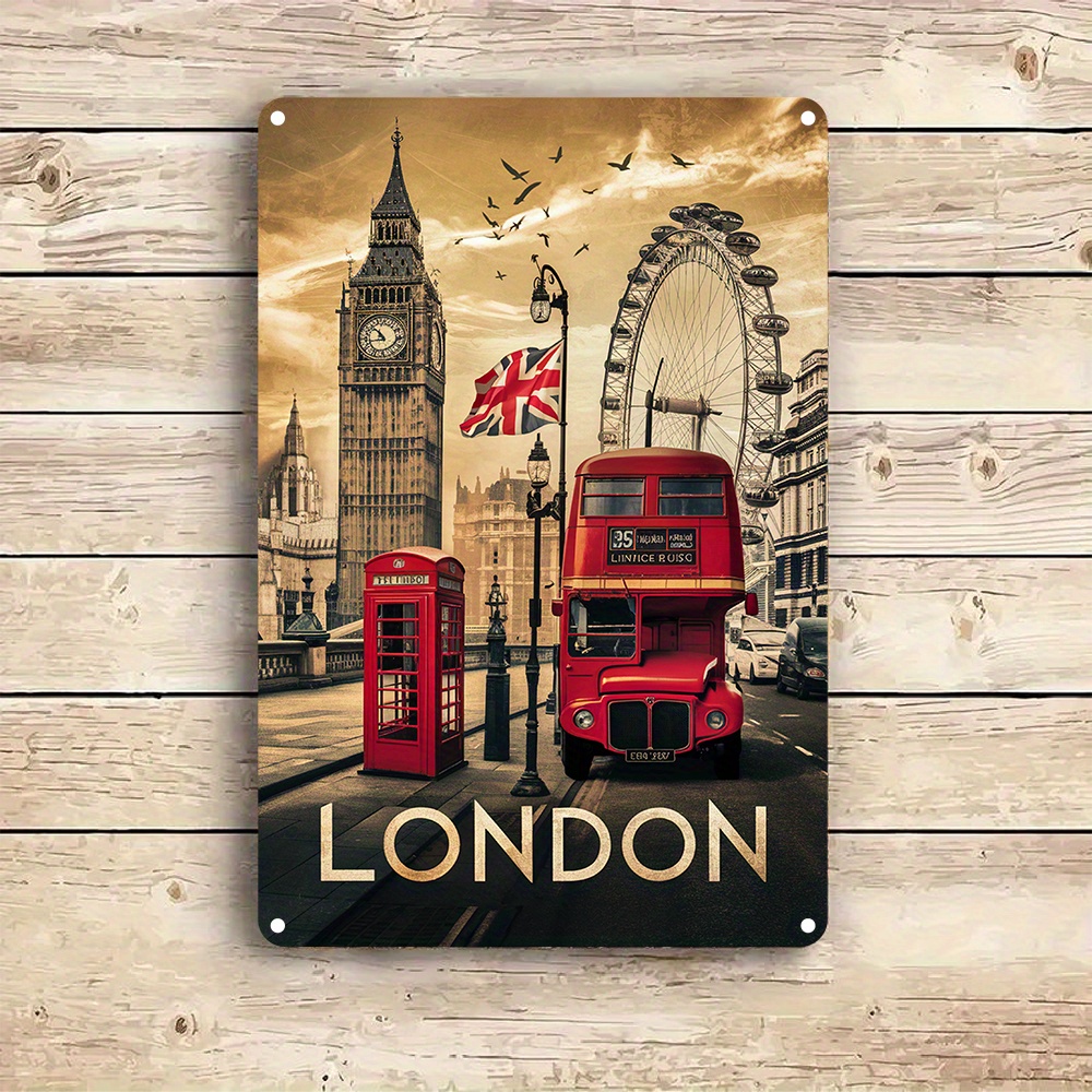 Vintage London Aluminum Wall A - Home Office Of London avis et prix