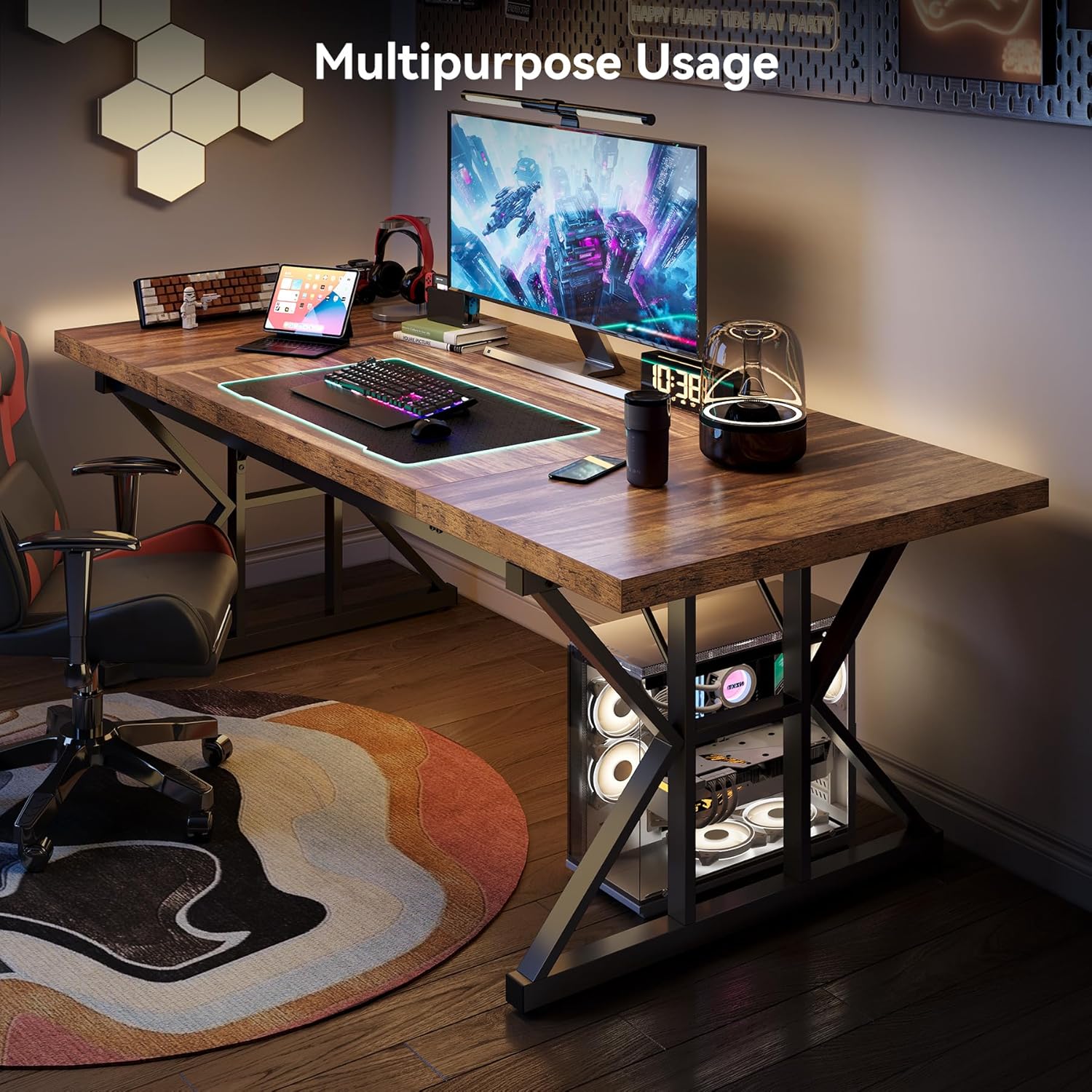 LITTLE TREE 70.8-Inch Office D - Home Office Work Table avis et prix
