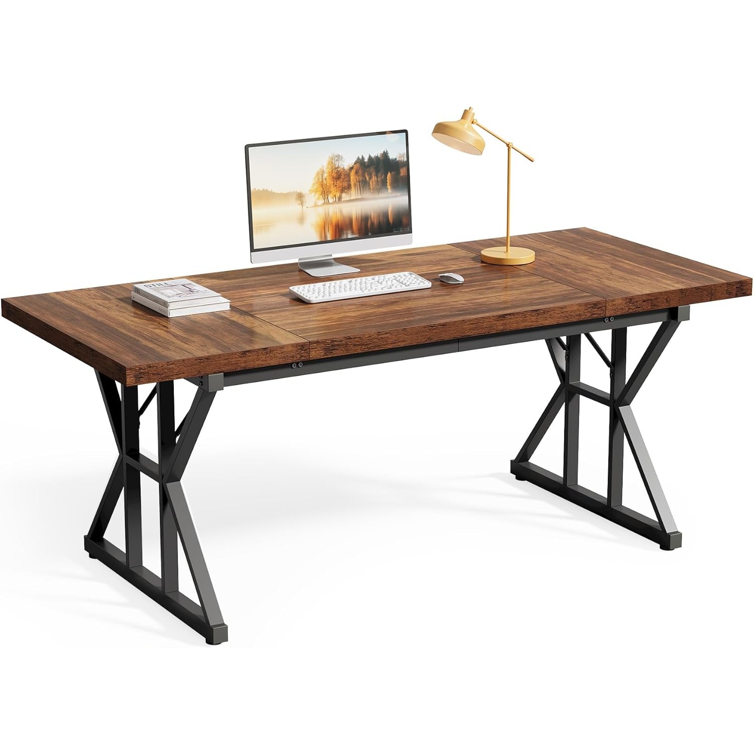 LITTLE TREE 70.8-Inch Office D - Home Office Work Table avis et prix
