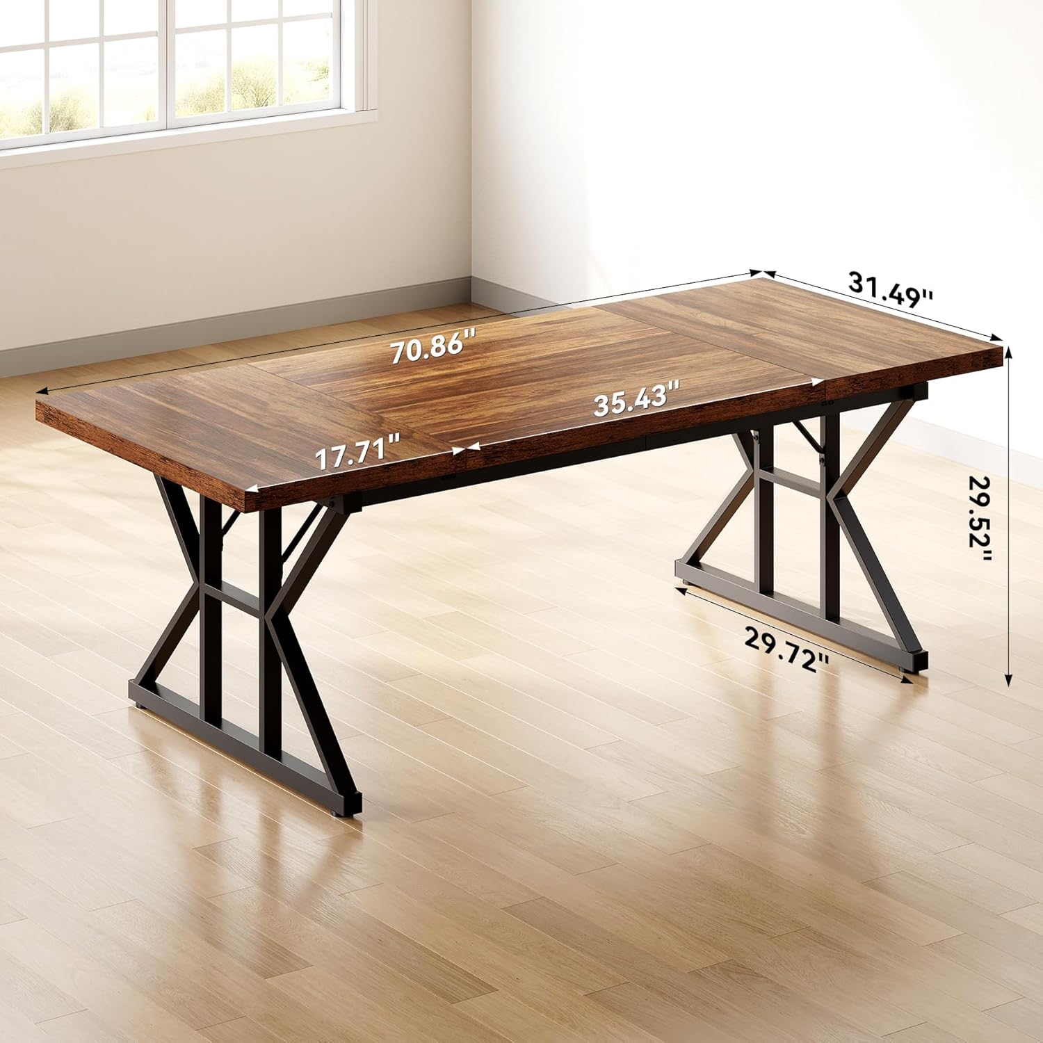 LITTLE TREE 70.8-Inch Office D - Home Office Work Table avis et prix