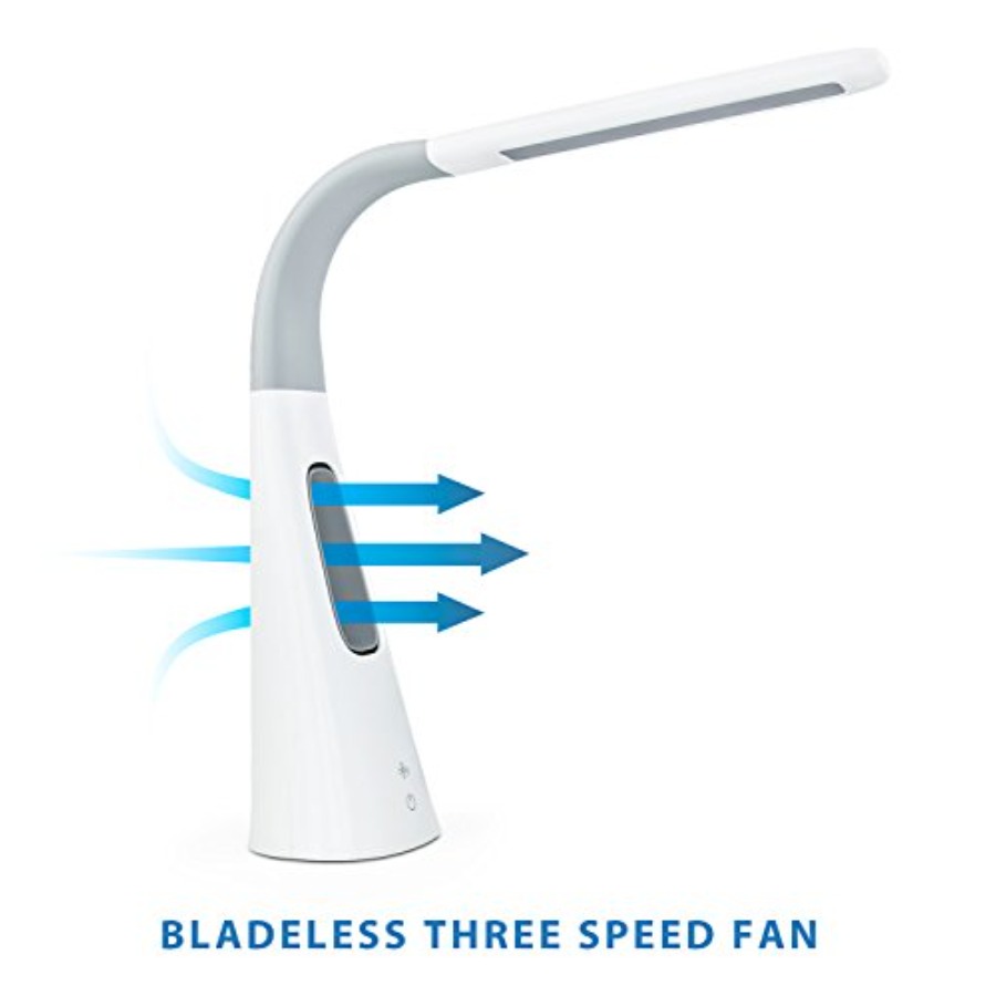 LED Desk Lamp with Fan Cool Br - Desk Lamp Led avis et prix