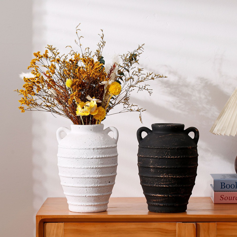 Amphora Ceramic Vase Dried Flo - Home Office Japandi avis et prix