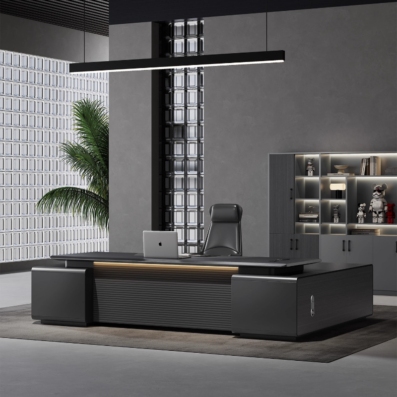 Luxury L Shapes Computer Desk  - Home Office Work Table avis et prix