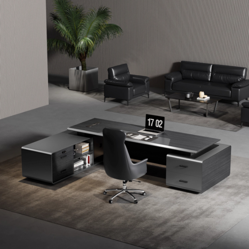Luxury L Shapes Computer Desk  - Home Office Work Table avis et prix