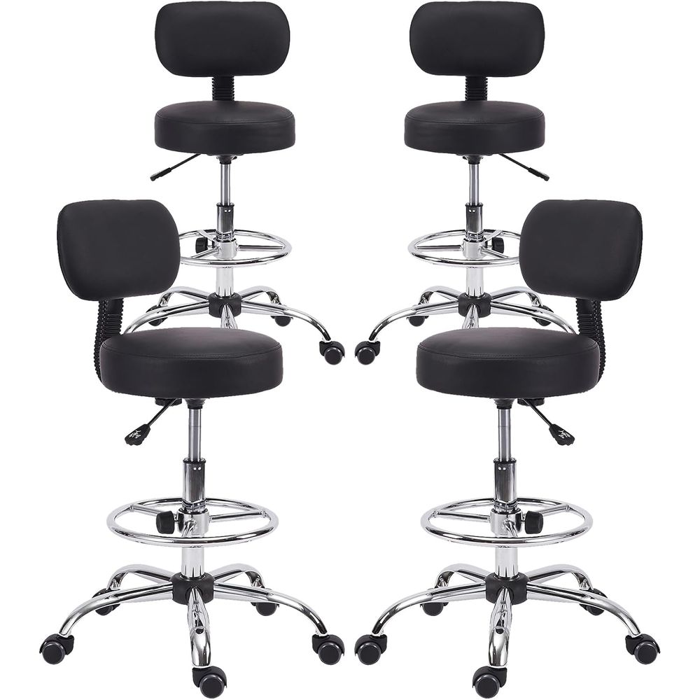 Adjustable Swivel Bar Stool wi - Home Office Free avis et prix