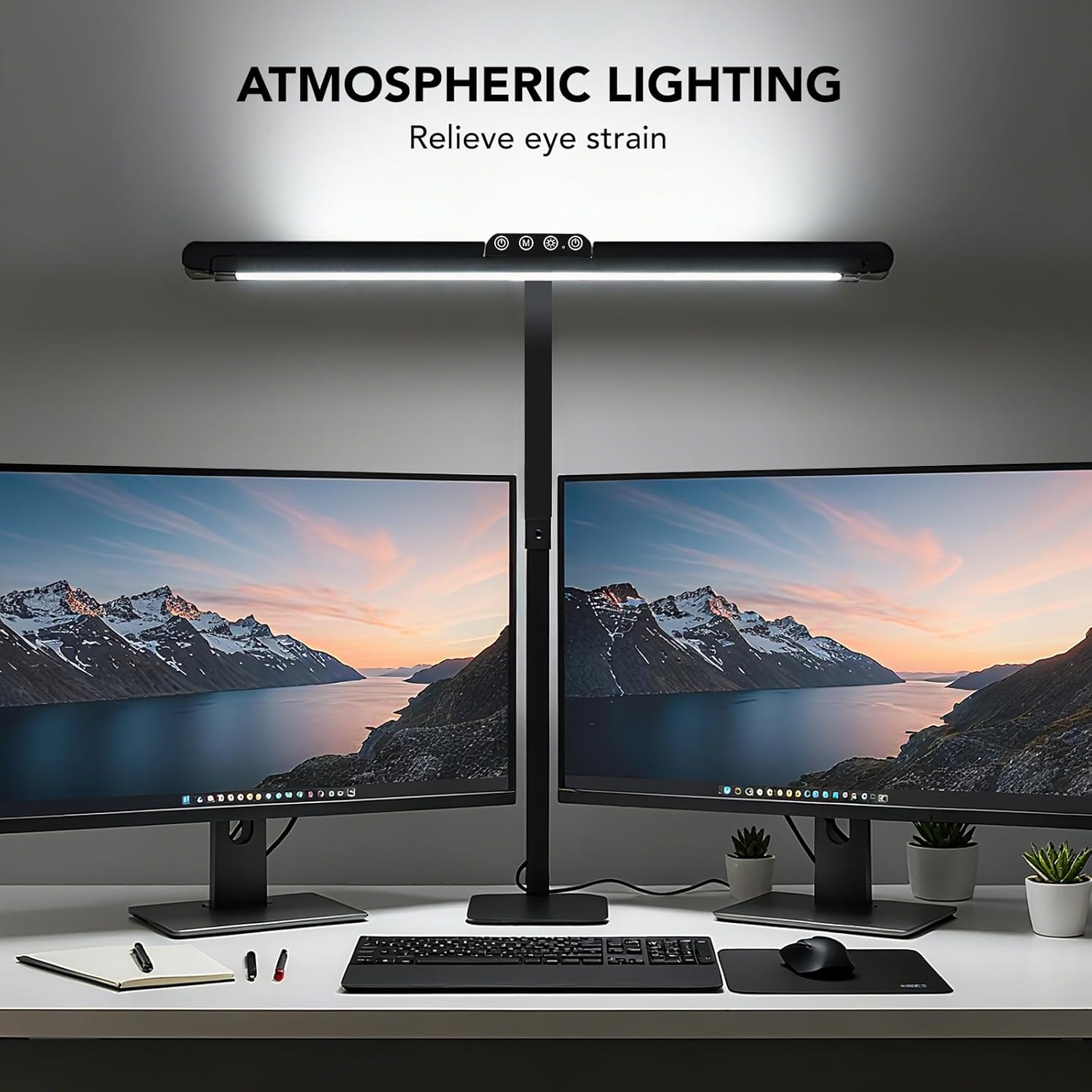 Adjustable LED Desk Lamp with  - Desk Lamp Led avis et prix