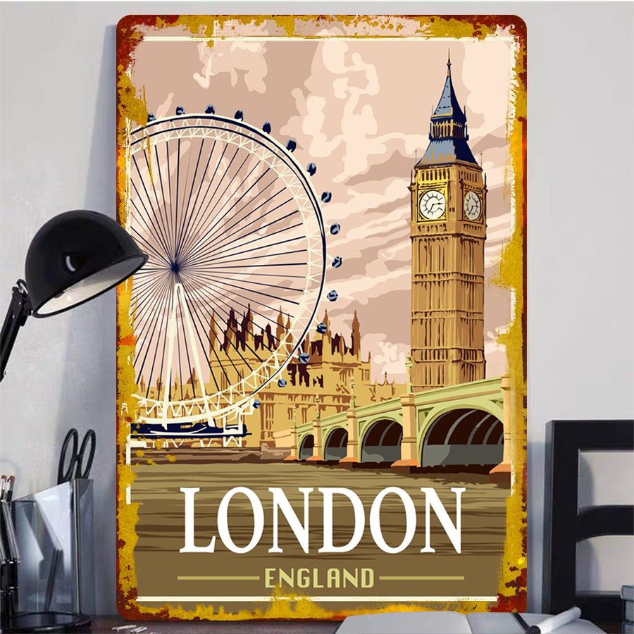 London England Landmark Metal  - Home Office Of London avis et prix