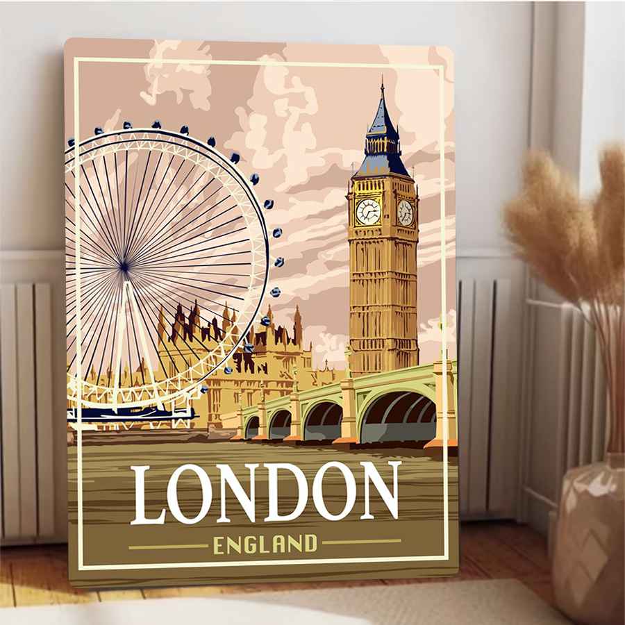 London England Landmark Metal  - Home Office Of London avis et prix