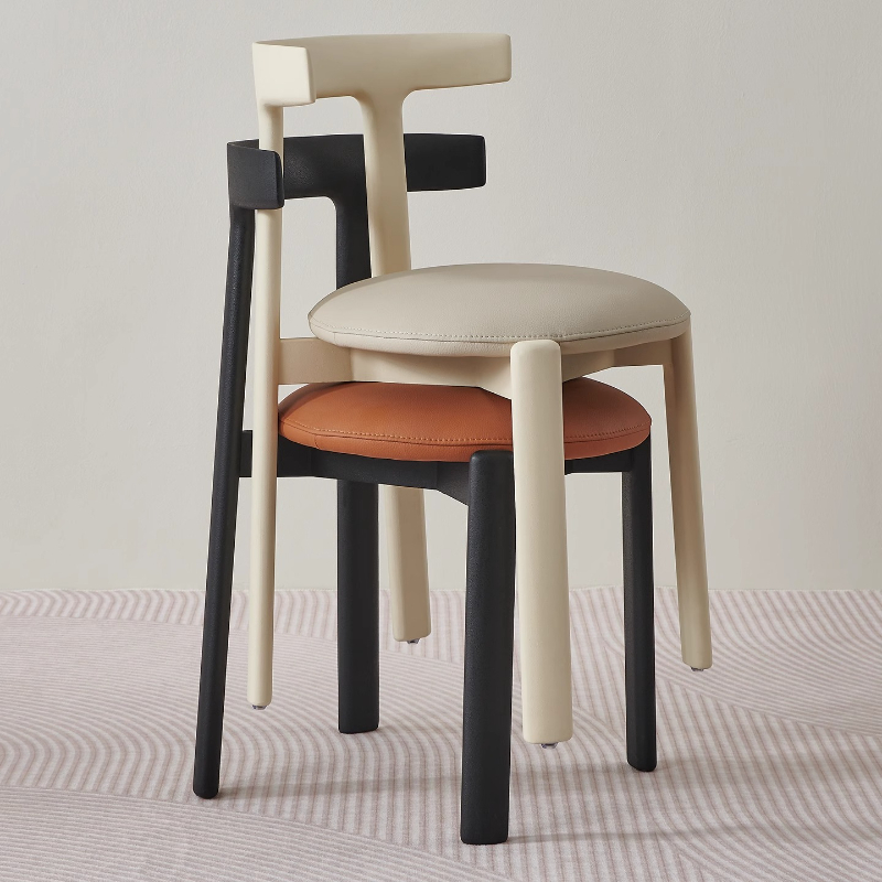 Brown Japandi Dining Chair Cla - Home Office Japandi avis et prix