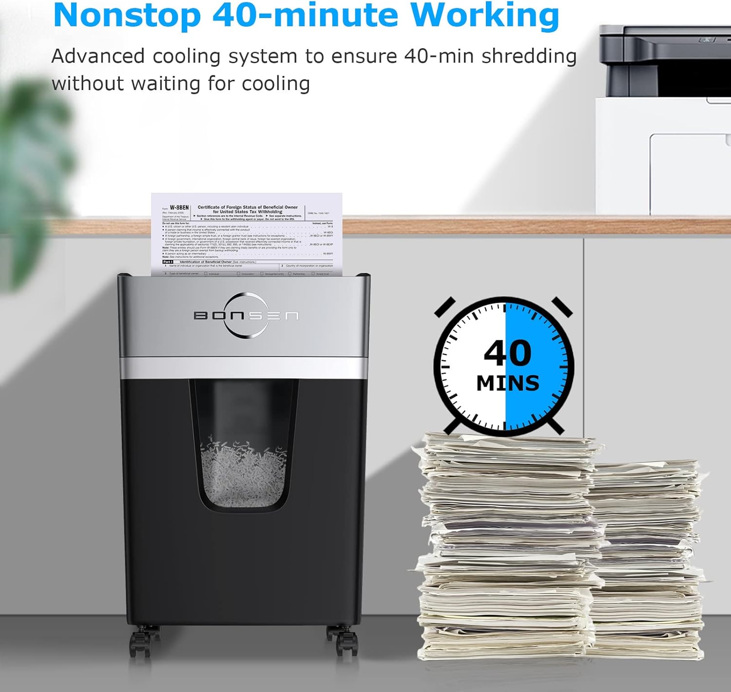 Micro Cut Paper Shredder 12 Sh - Home Office Shed avis et prix