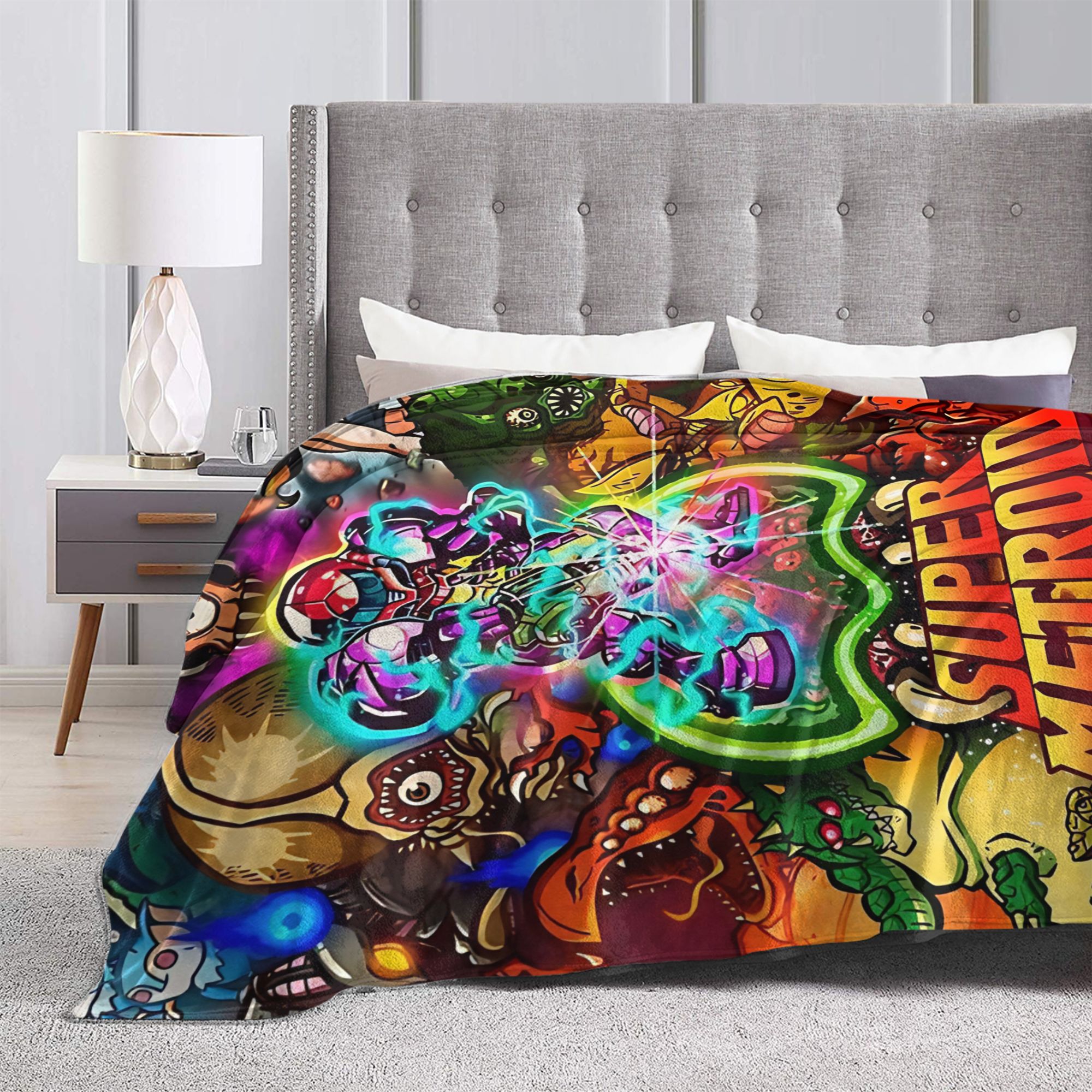 Metroids Hero Game  Flannel Bl - Home Office Trend avis et prix