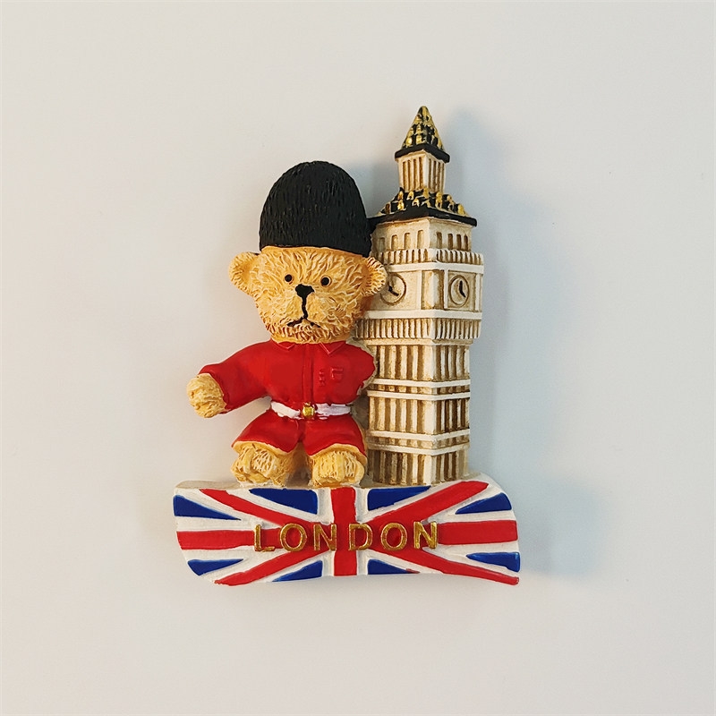 London Big Ben Bear 3D Painted - Home Office Of London avis et prix