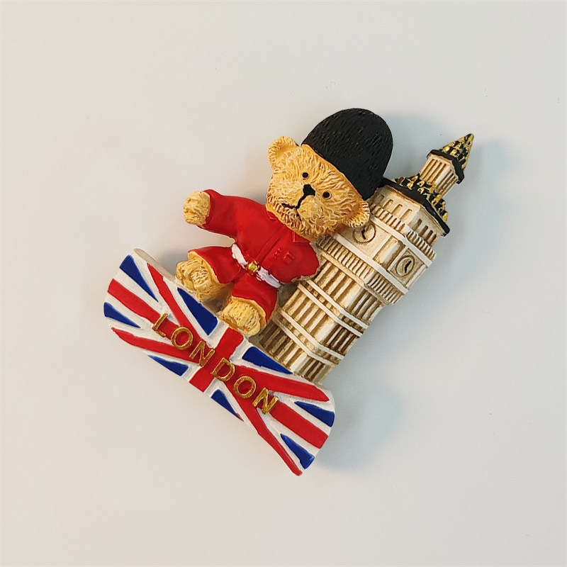 London Big Ben Bear 3D Painted - Home Office Of London avis et prix
