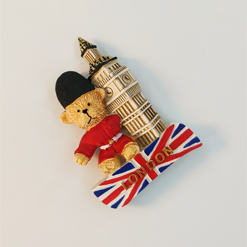London Big Ben Bear 3D Painted - Home Office Of London avis et prix