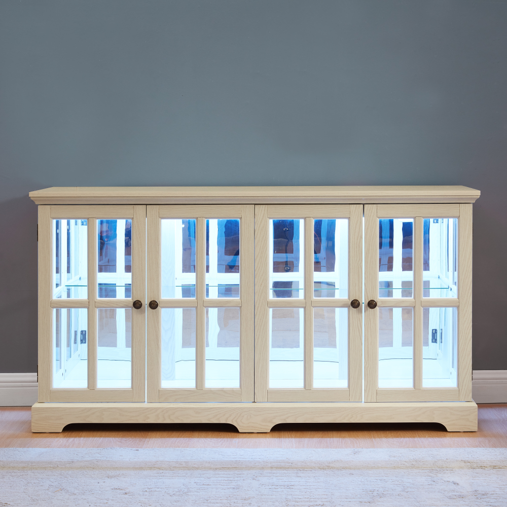 LED Curio Display Cabinet Vint - Home Office Free avis et prix