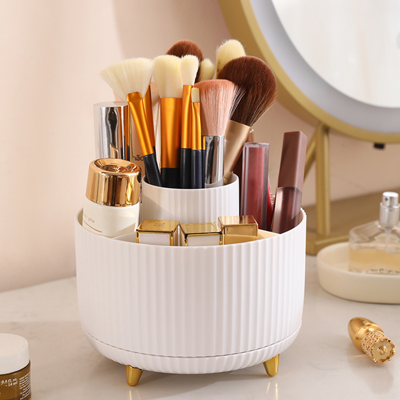 1Pcs 360° Rotating Makeup Brus - Home Office Work Table avis et prix