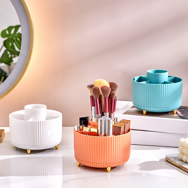 1Pcs 360° Rotating Makeup Brus - Home Office Work Table avis et prix