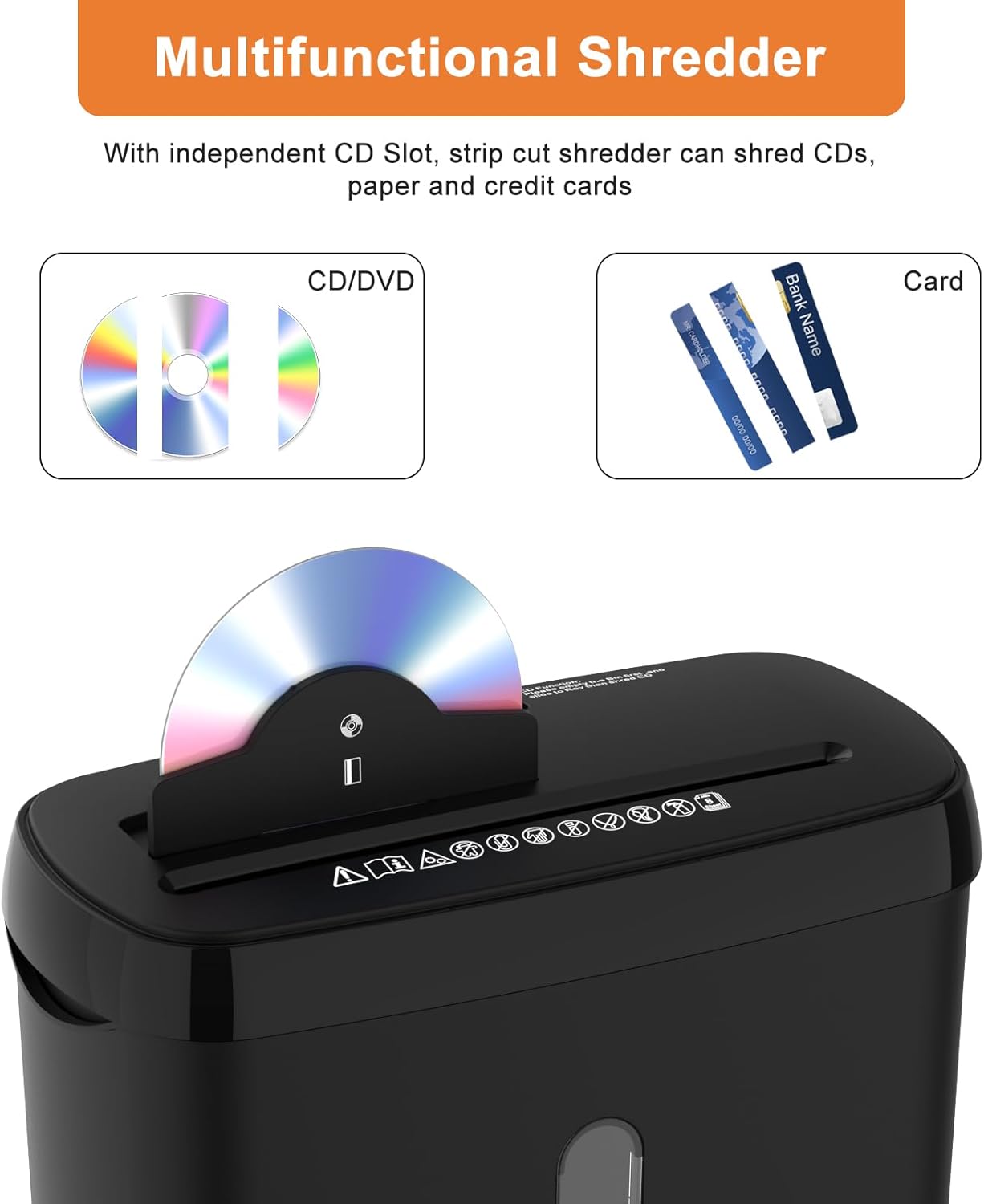 Paper Shredder, 10-Sheet Strip - Home Office Shed avis et prix