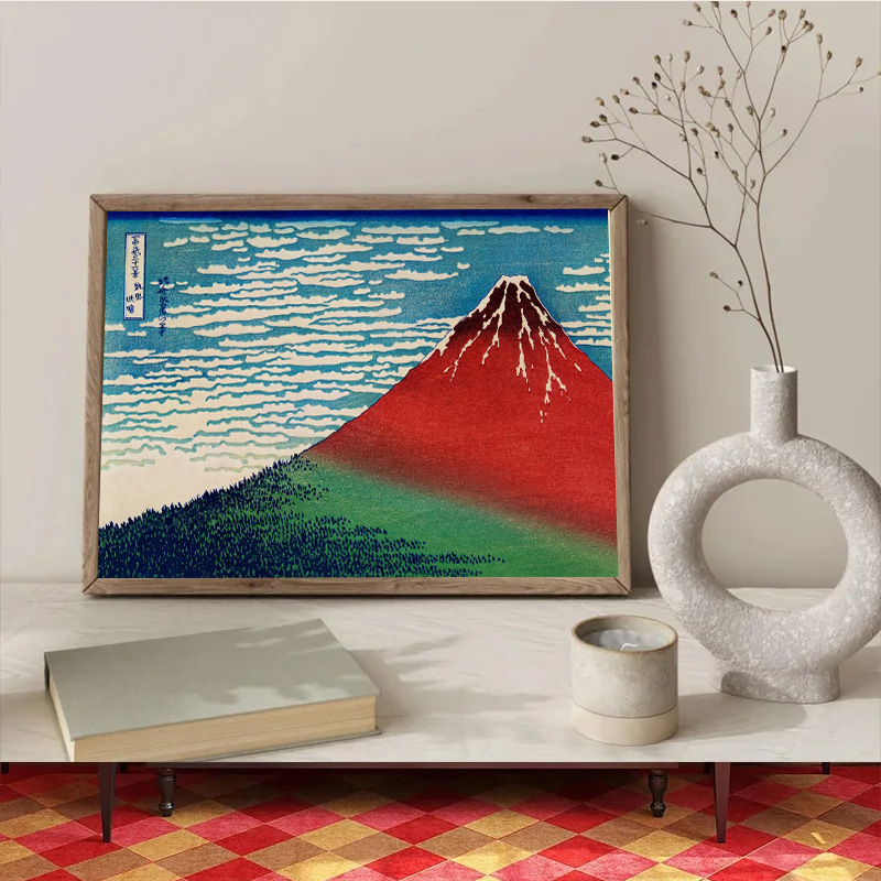 Japanese Vintage Koi Fish Canv - Home Office Japandi avis et prix