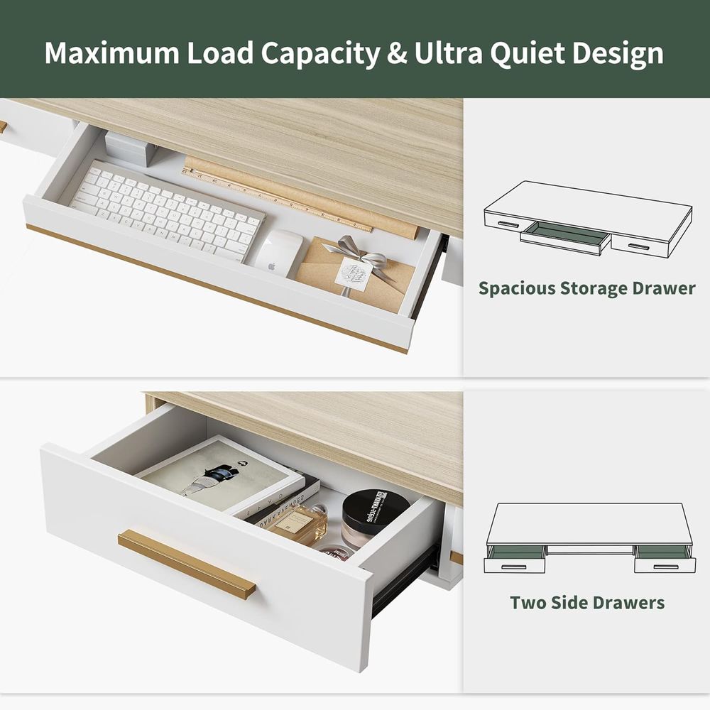 Electric Standing Desk, 3 Draw - Home Office Free avis et prix