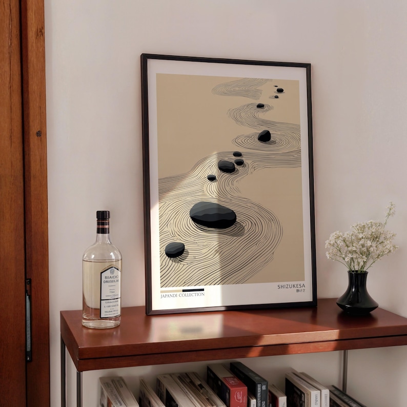 2pcs Japandi Zen Canvas Wall A - Home Office For Two avis et prix