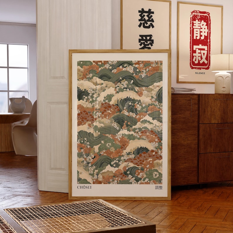 2pcs Japandi Zen Canvas Wall A - Home Office For Two avis et prix