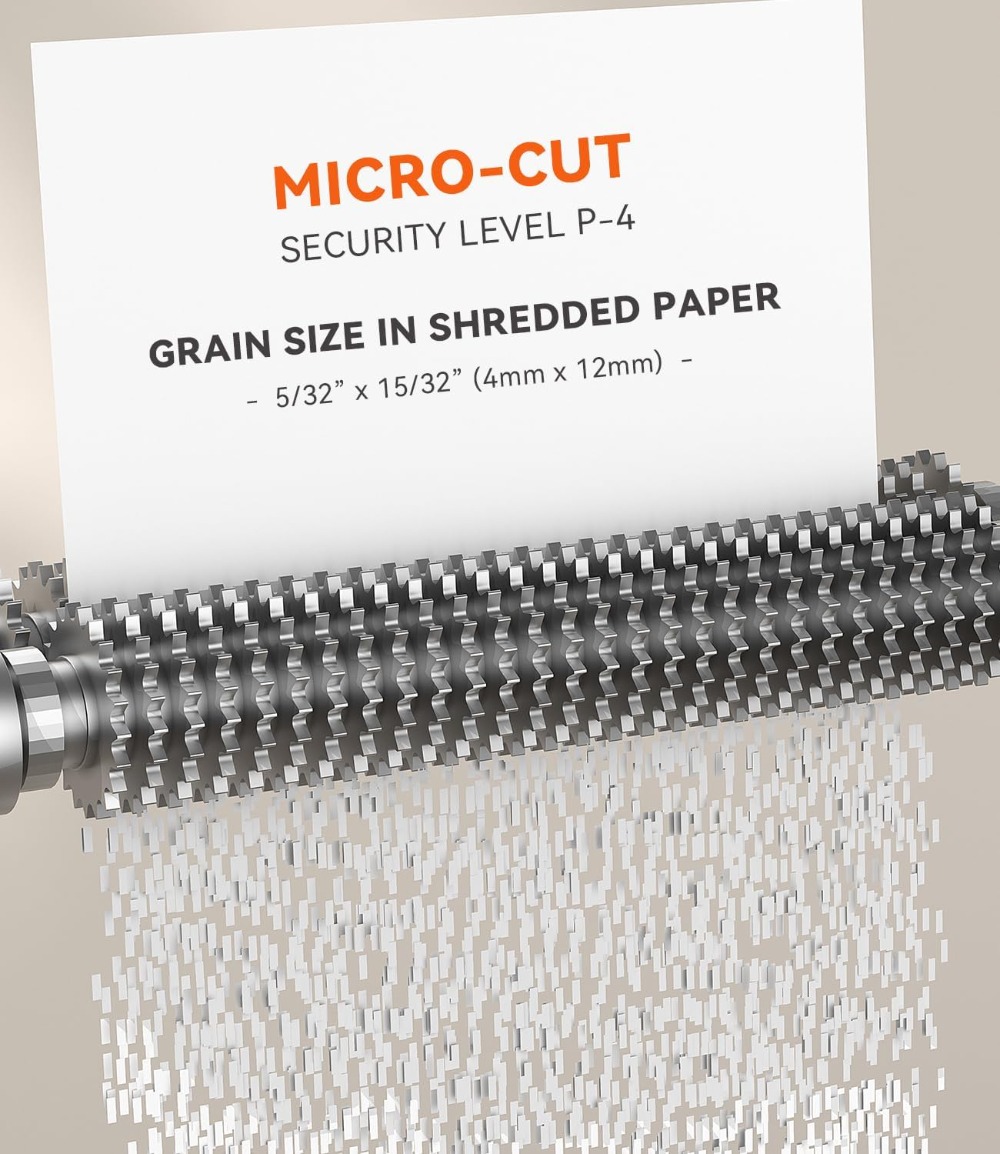 Micro-Cut Paper Shredder P-4,  - Home Office Shed avis et prix