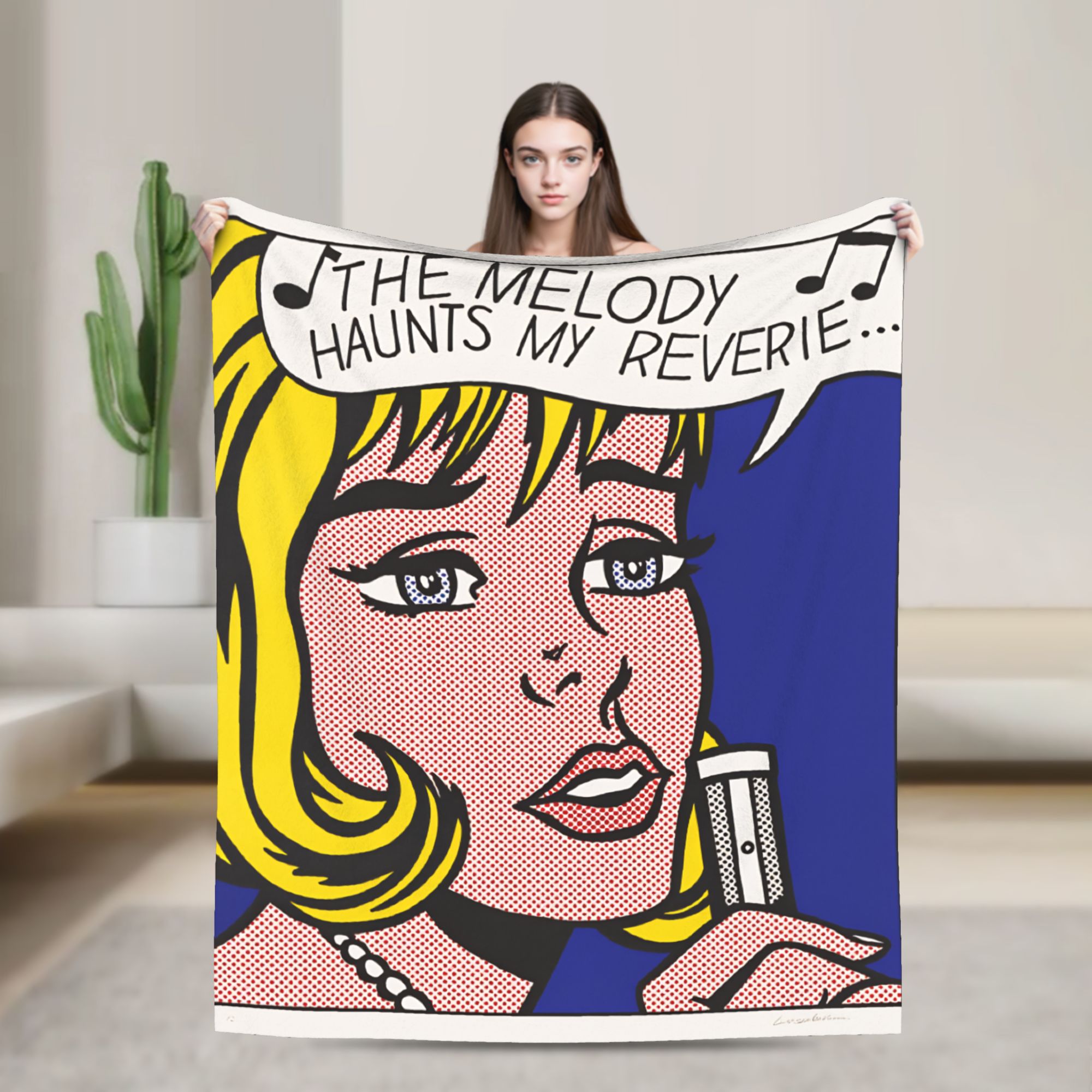 Roy Lichtenstein Pop Art Blank - Home Office Trend avis et prix