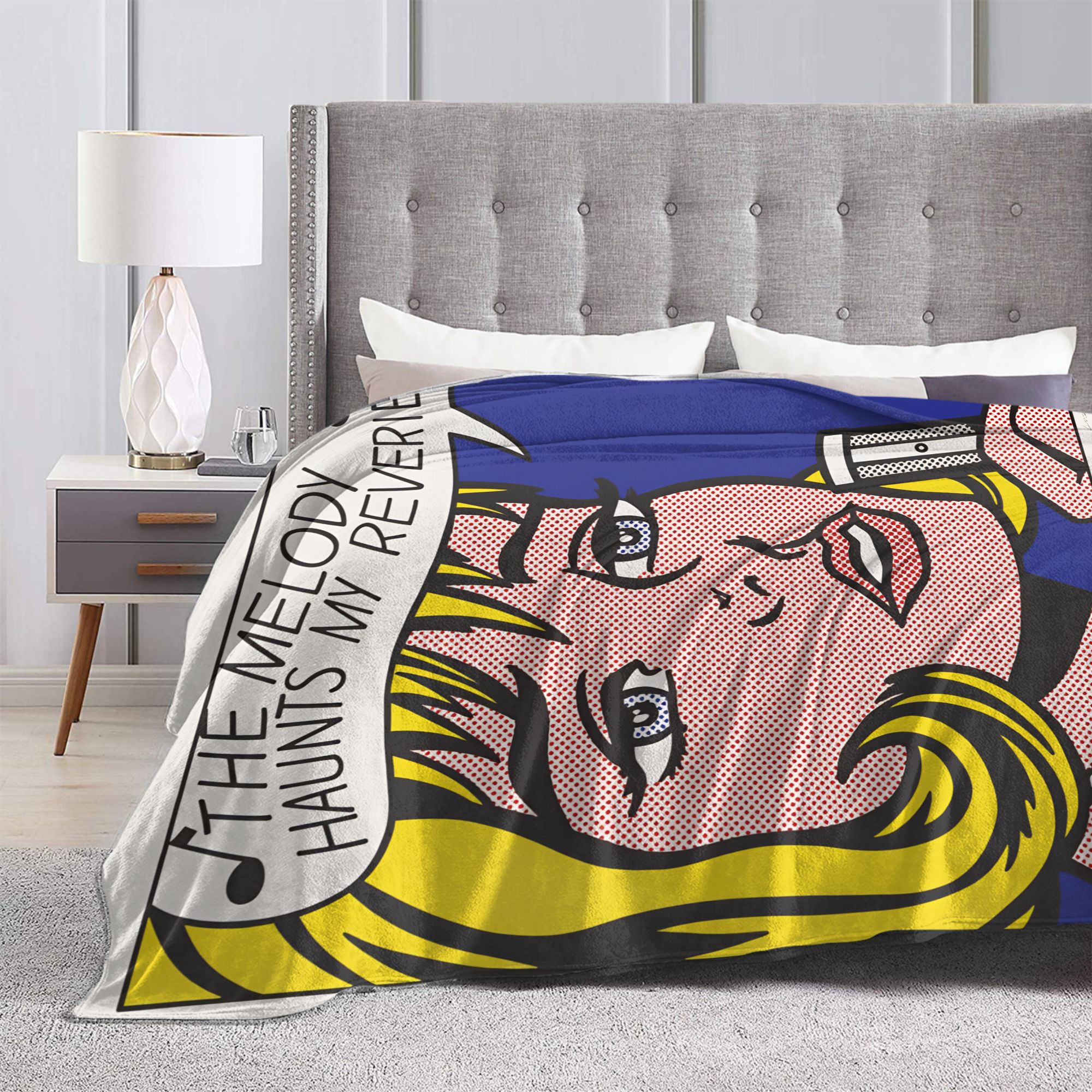Roy Lichtenstein Pop Art Blank - Home Office Trend avis et prix